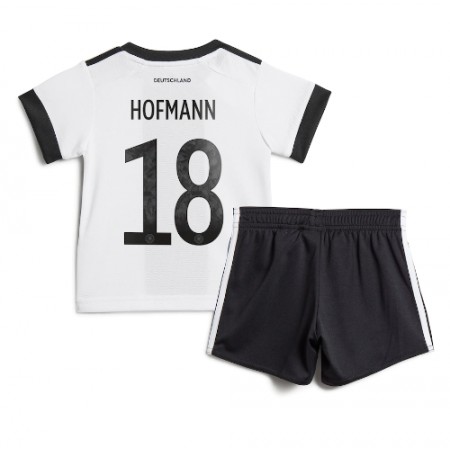 Saksa Jonas Hofmann 18 Lasten Kotipelipaita Mm-Kisat 2022 Lyhythihainen (+ shortsit)